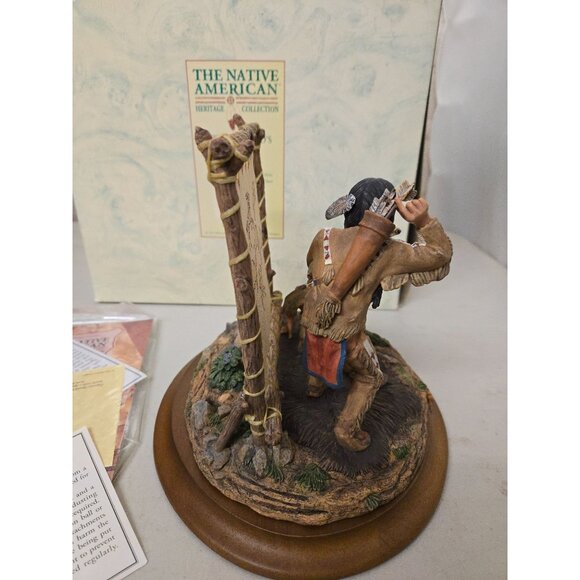 The Native American Heritage Collection Little Buffalos Story Figurine - Picture 5 of 6